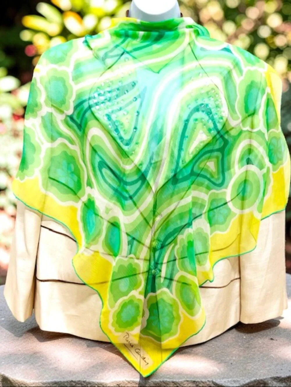 Pierre Cardin Paris + Other silk  Chiffon  scarf 30